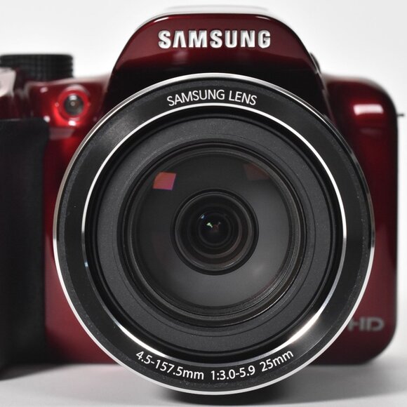 Samsung WB1100F Digital Camera 16.4MP 35x Optical Zoom HD Video WiFi NFC Red - Picture 5 of 16
